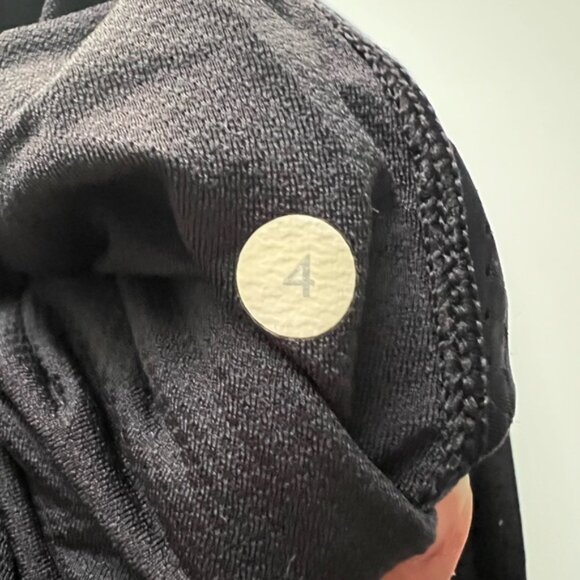 Lululemon Moto Style Mesh Jacket Black Size 4 - Picture 6 of 7